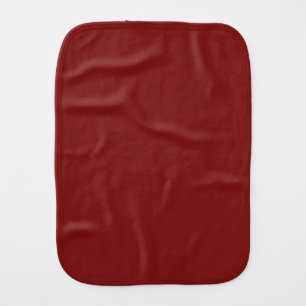 Moonlight Red Baby Burp Cloth