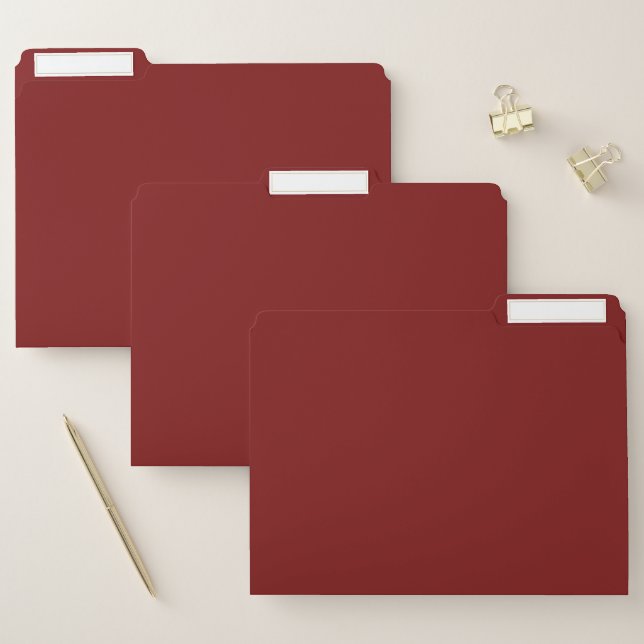 Moonlight Red File Folder (Set)
