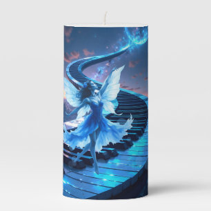 Moonlight Rehearsal – Dancing in the moonlight. Pillar Candle