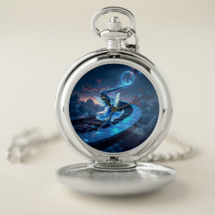 Moonlight Rehearsal – Dancing in the moonlight. Pocket Watch