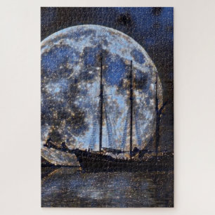 Moonlight Sail Jigsaw Puzzle