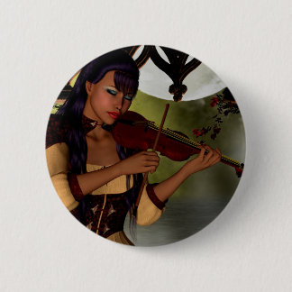 Moonlight Serenade Pinback Button