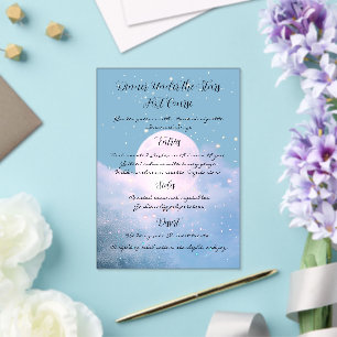 Moonlight Shimmer Atmospheric Wedding Collection Acrylic Invitations