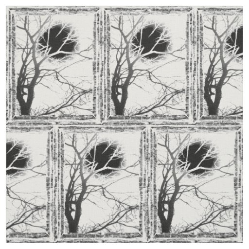 Moonlight Silhouette Fabric