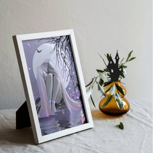 Moonlight Sleeper on canvas Poster (Creator Uploaded)