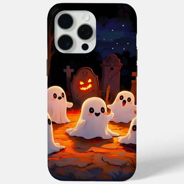 Moonlight Spooky Ghost Tales Case-Mate iPhone Case (Back)