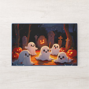 Moonlight Spooky Ghost Tales HP Laptop Skin