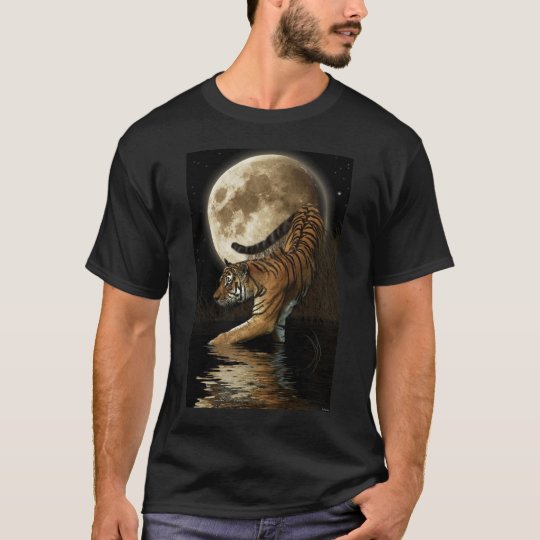 Moonlight Tales ~ Tiger Hunting in Moonlight Shirt