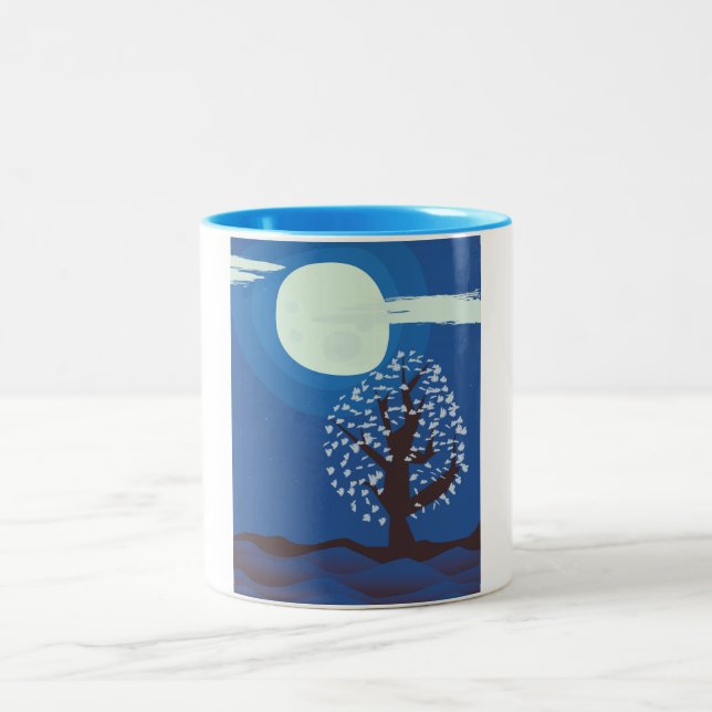 moonlight Two-Tone coffee mug (Center)