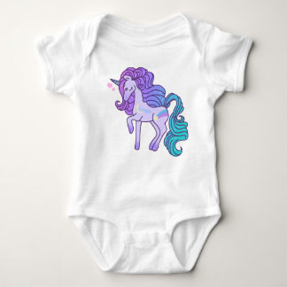 Moonlight Unicorn Baby Bodysuit