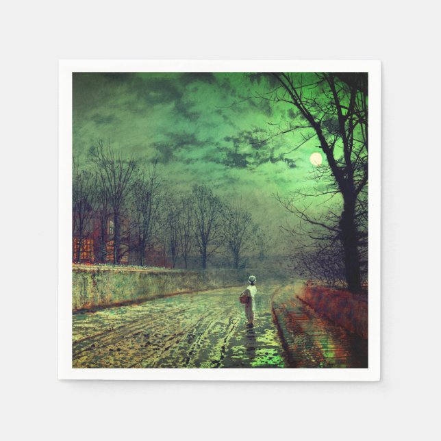 Moonlight Walk  Napkins (Front)