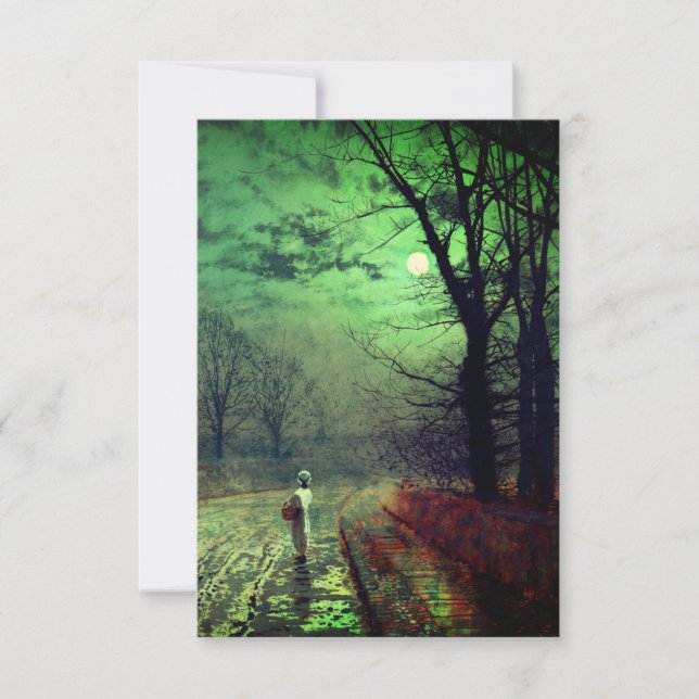 Moonlight Walk  RSVP Card (Front)