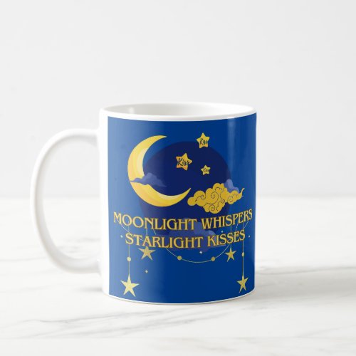 Moonlight Whispers Starlight Kisses Coffee Mug