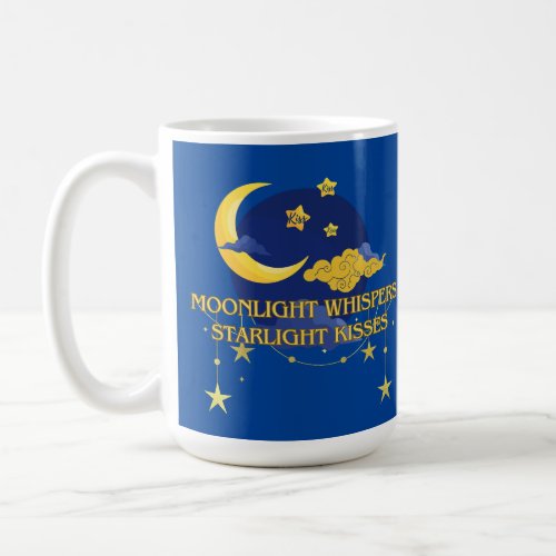 Moonlight Whispers Starlight Kisses Coffee Mug