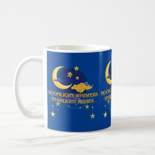 Moonlight Whispers Starlight Kisses Coffee Mug