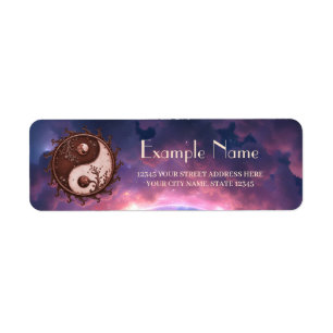 Moonlit Balance – Yin Yang of Eternal Light. Label