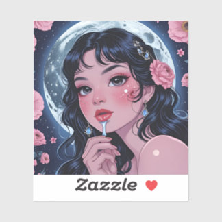 Moonlit Beauty Sticker