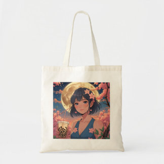 Moonlit Blossom Tote Bag