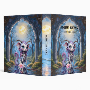 Moonlit Bones – Guardian of Forgotten Dreams. 3 Ring Binder