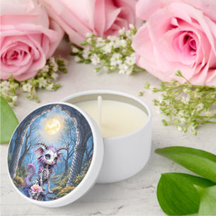 Moonlit Bones – Guardian of Forgotten Dreams.  Mini Candle Favors