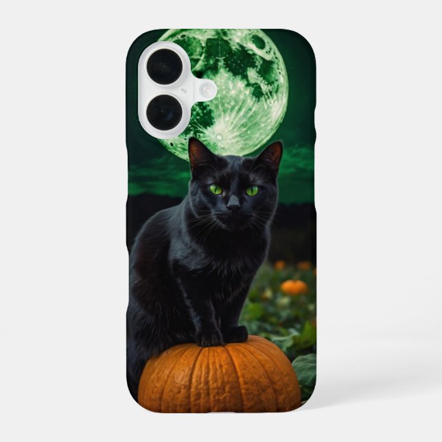 Moonlit Cat Iphone Case (Back)