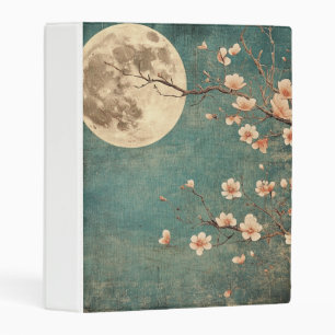 Moonlit Cherry Blossom Serenity Mini Binder