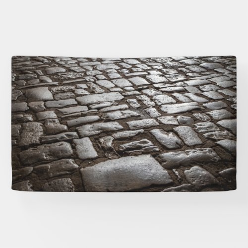 Moonlit Cobblestones Banner