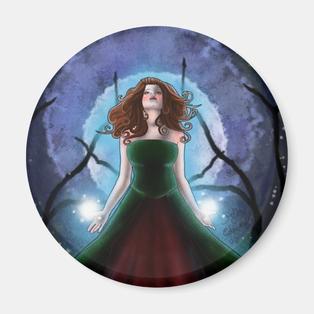 Moonlit Conjure Magnet (Front)