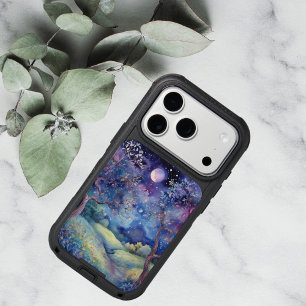 Moonlit Enchanted Forest Nightscape iPhone 17 Pro Case