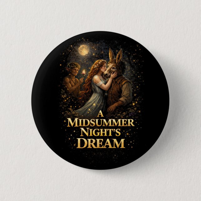 Moonlit Enchantment Button (Front)