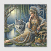 Moonlit Enchantment in the Mystic Forest (Front)