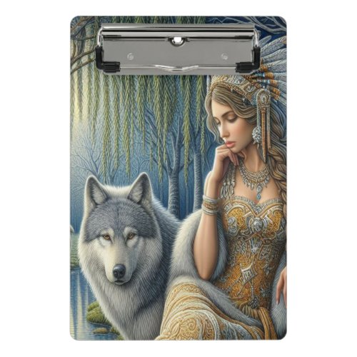 Moonlit Enchantment in the Mystic Forest Mini Clipboard