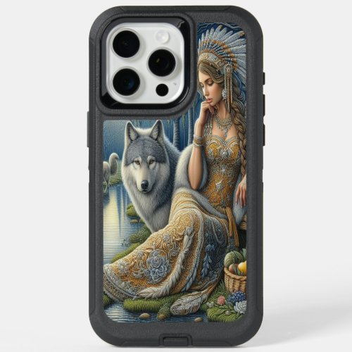 Moonlit Enchantment in the Mystic Forest iPhone 15 Pro Max Case