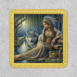 Moonlit Enchantment in the Mystic Forest Patch