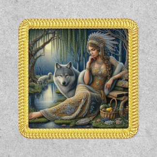 Moonlit Enchantment in the Mystic Forest Patch