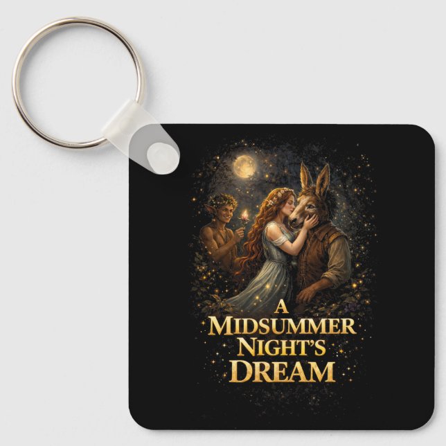 Moonlit Enchantment Keychain (Front)