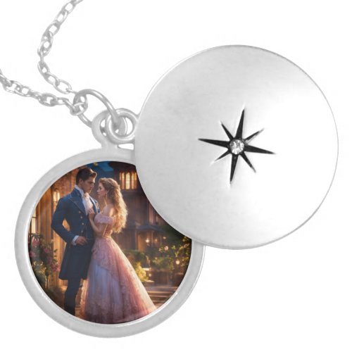 Moonlit Enchantment Victorian Romance Locket Necklace