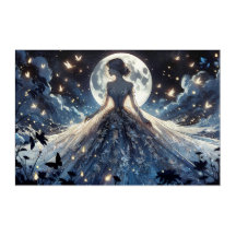 Moonlit Fairy Princess Celestial Gown