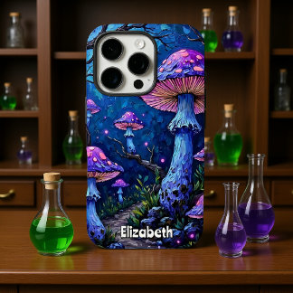 Moonlit Fungi Trail iPhone 16 Pro Case