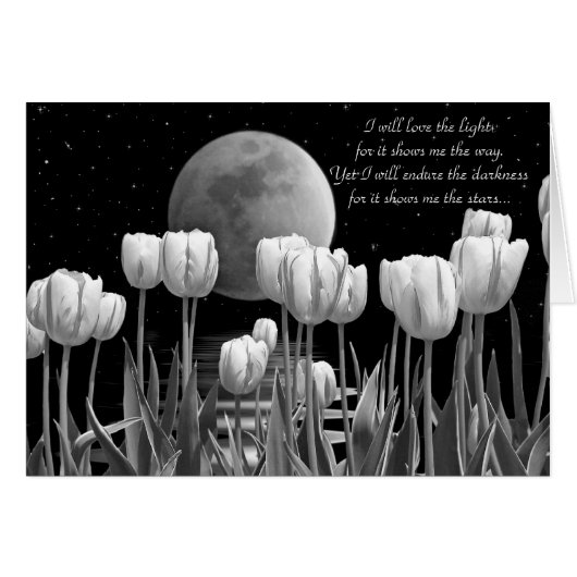 Moonlit Garden Cards (Front Horizontal)
