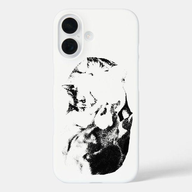 Moonlit Gaze, Gentle Nudge Case-Mate iPhone Case (Back)
