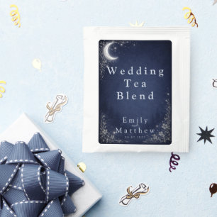 Moonlit Grove Celestial Woodland Wedding Tea Bag Drink Mix