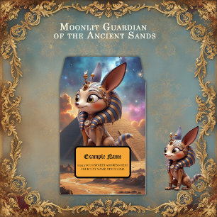 Moonlit Guardian of the Ancient Sands. Envelope Mailers