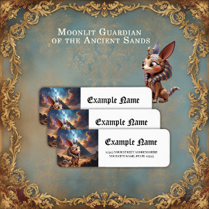 Moonlit Guardian of the Ancient Sands.  Label