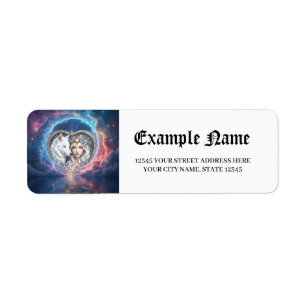Moonlit Guardian of the Eternal Heart Label