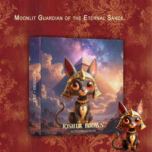Moonlit Guardian of the Eternal Sands.  3 Ring Binder