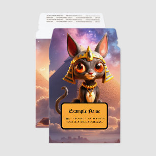 Moonlit Guardian of the Eternal Sands. Envelope Mailers