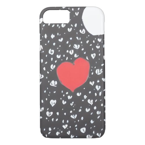 Moonlit Hearts Dark Romance Smartphone Case