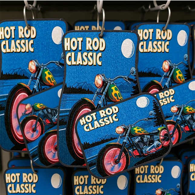 Moonlit Highway and Blazing Wheels Car Floor Mat (Creator Uploaded)