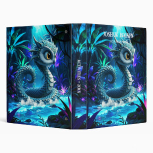 Moonlit Jungle Guardian – Enchanted Owl 3 Ring Binder